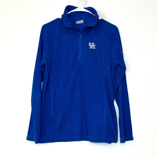 Columbia | Womens University of Kentucky 1/4 Zip Pullover Sweatshirt | Color: Blue | Size: L | EUC -  | Buy at Parsimony Shoppes