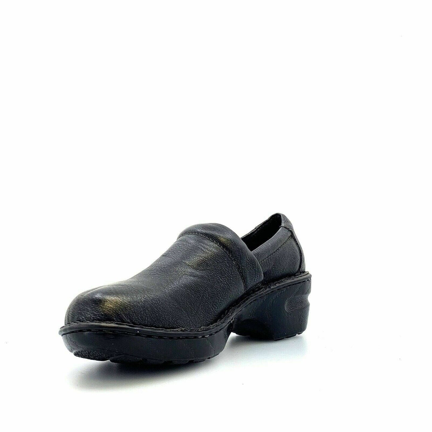 Comfortable Boc Born Concept Womens Size 9 Drak Gray Leather Clogs Shoes - | Buy at Parsimony Shoppes