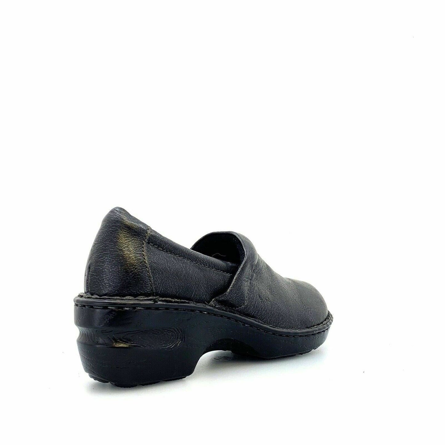 Comfortable Boc Born Concept Womens Size 9 Drak Gray Leather Clogs Shoes - | Buy at Parsimony Shoppes