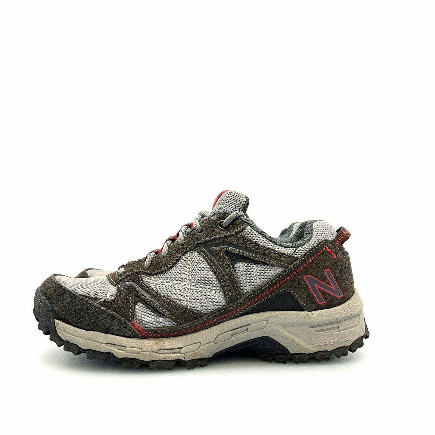 Comfortable New Balance Womens Gray Red Walking Shoes Size 6.5B - Versatile & Stylish - | Buy at Parsimony Shoppes