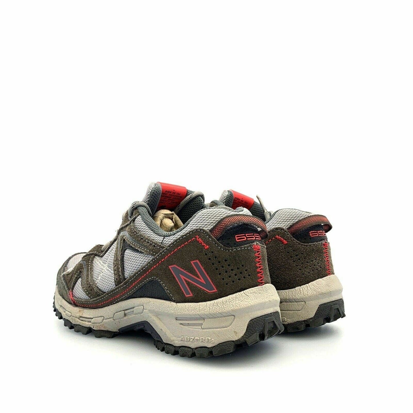 Comfortable New Balance Womens Gray Red Walking Shoes Size 6.5B - Versatile & Stylish - | Buy at Parsimony Shoppes