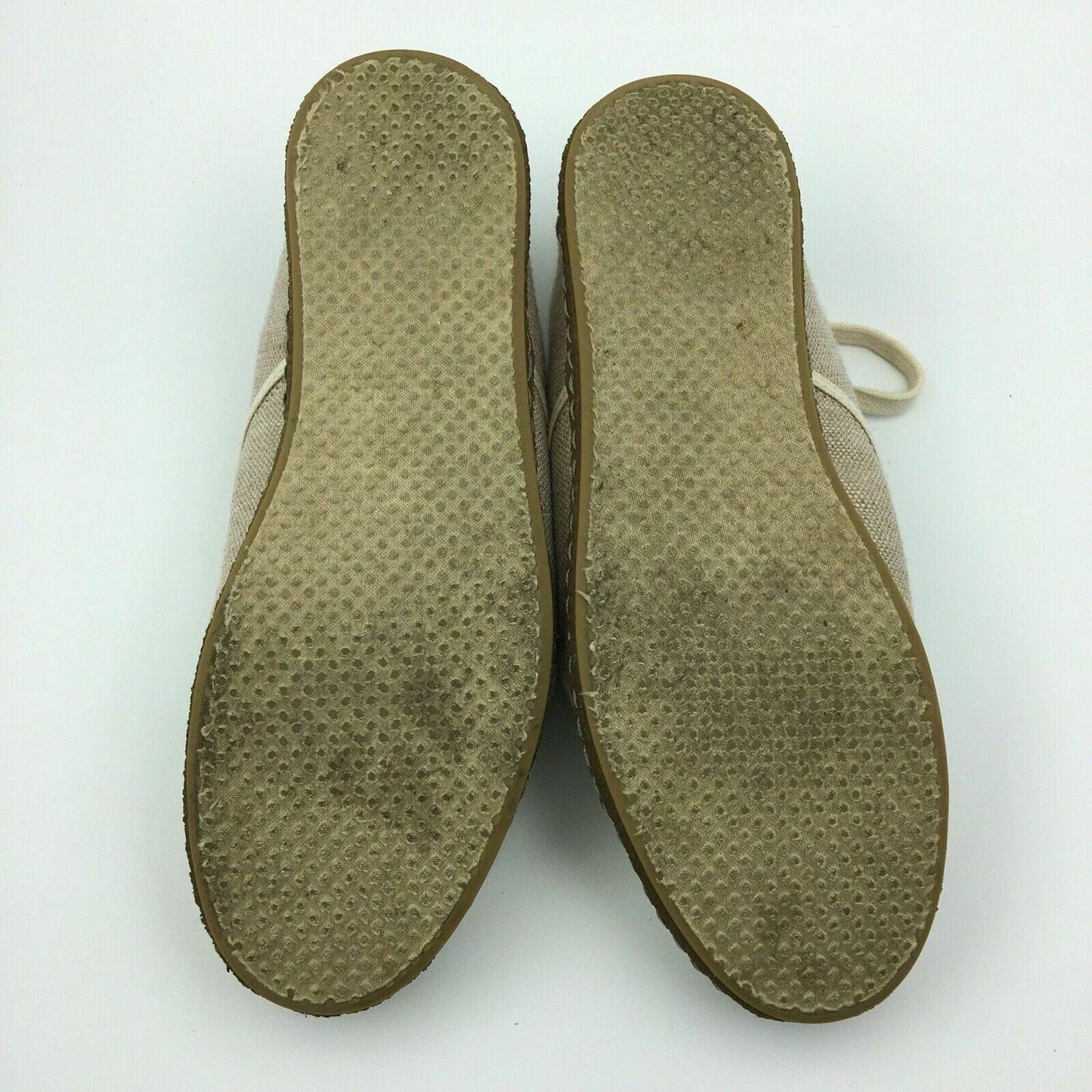 Comfortable Toms Womens Casual Lace Up Shoes - Size 9, Beige Cream - | Buy at Parsimony Shoppes