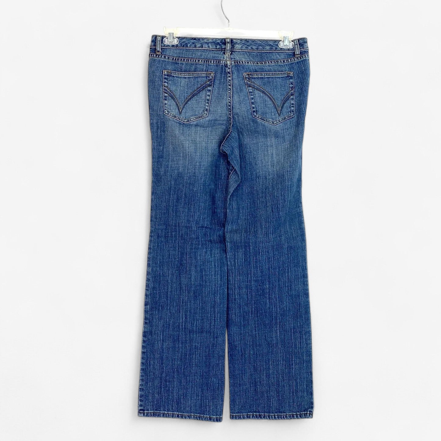 Venezia Women's Medium Blue Stretch Bootcut Denim Jeans - Size 14