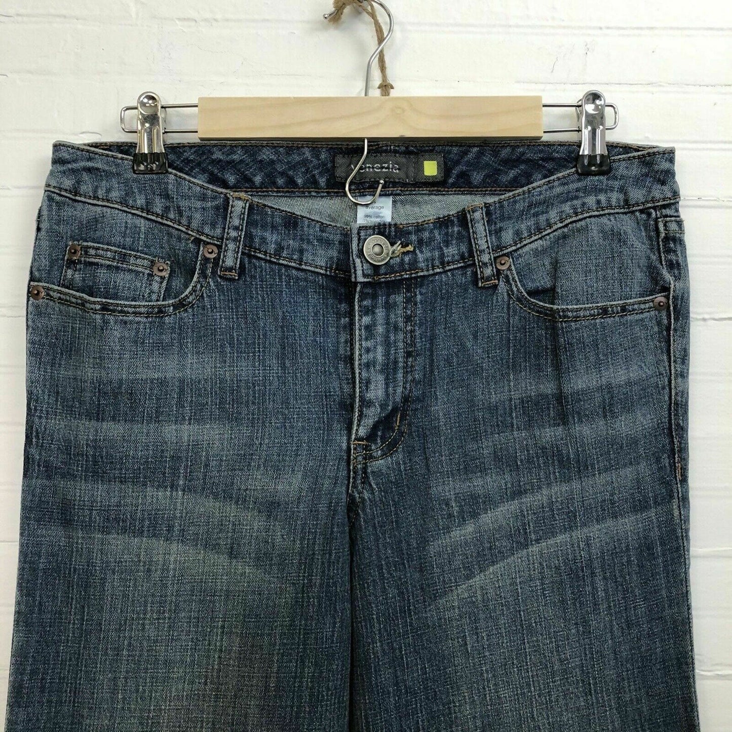 Comfortable Venezia Womens Jeans Blue Denim Stretch Bootcut Size 1 NWT - | Buy at Parsimony Shoppes