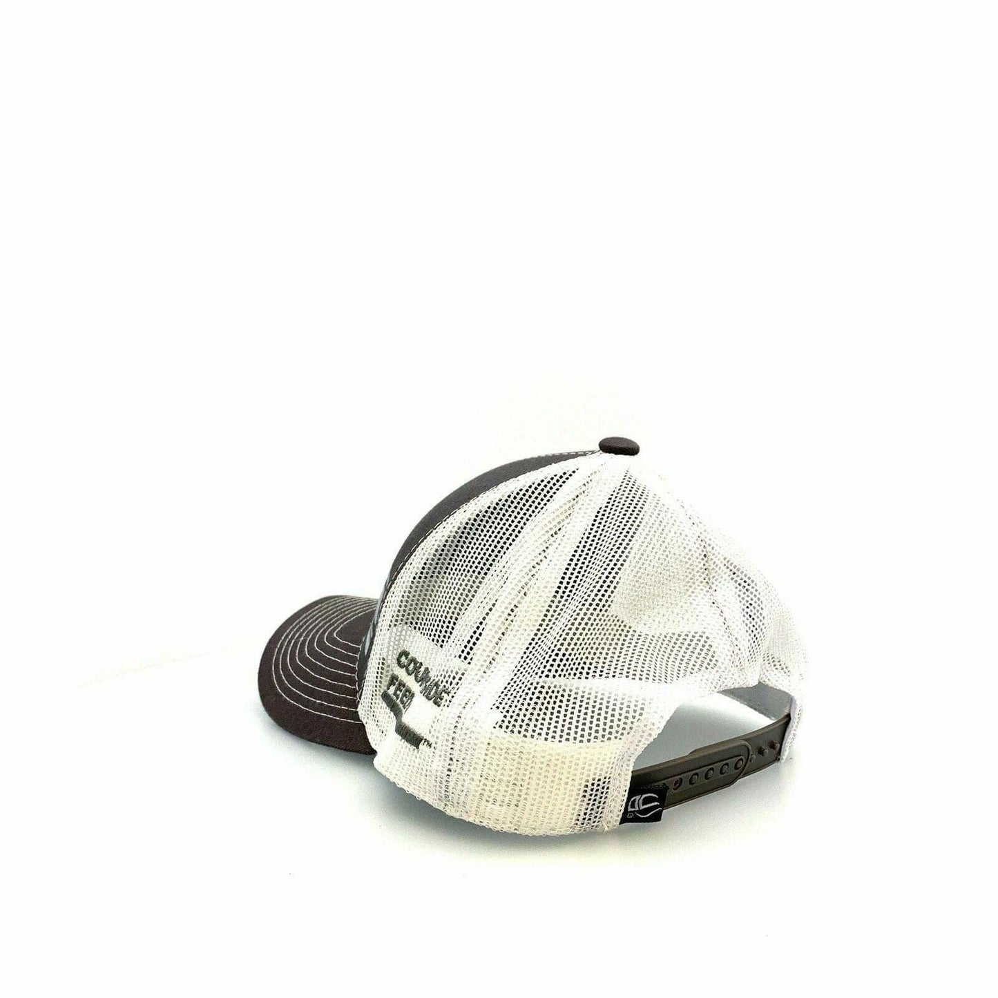 Countryside Feed LLC Mens Mesh SnapBack Trucker Hat, Gray / White - OSFA - | Buy at Parsimony Shoppes