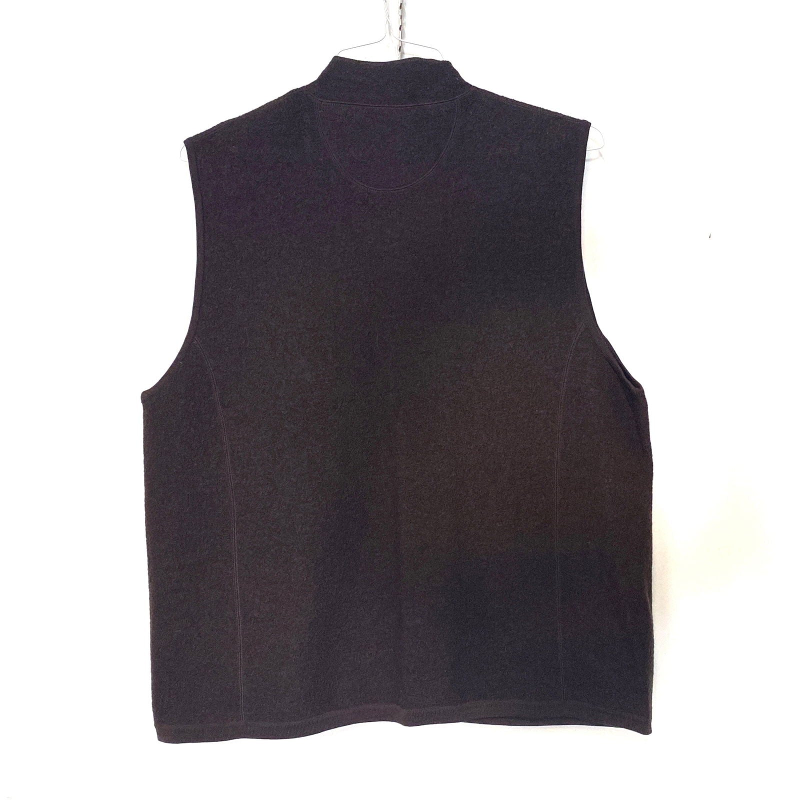 Cullen Mens Size XL Brown 100% Wool Vest Full Zip -  | Buy at Parsimony Shoppes