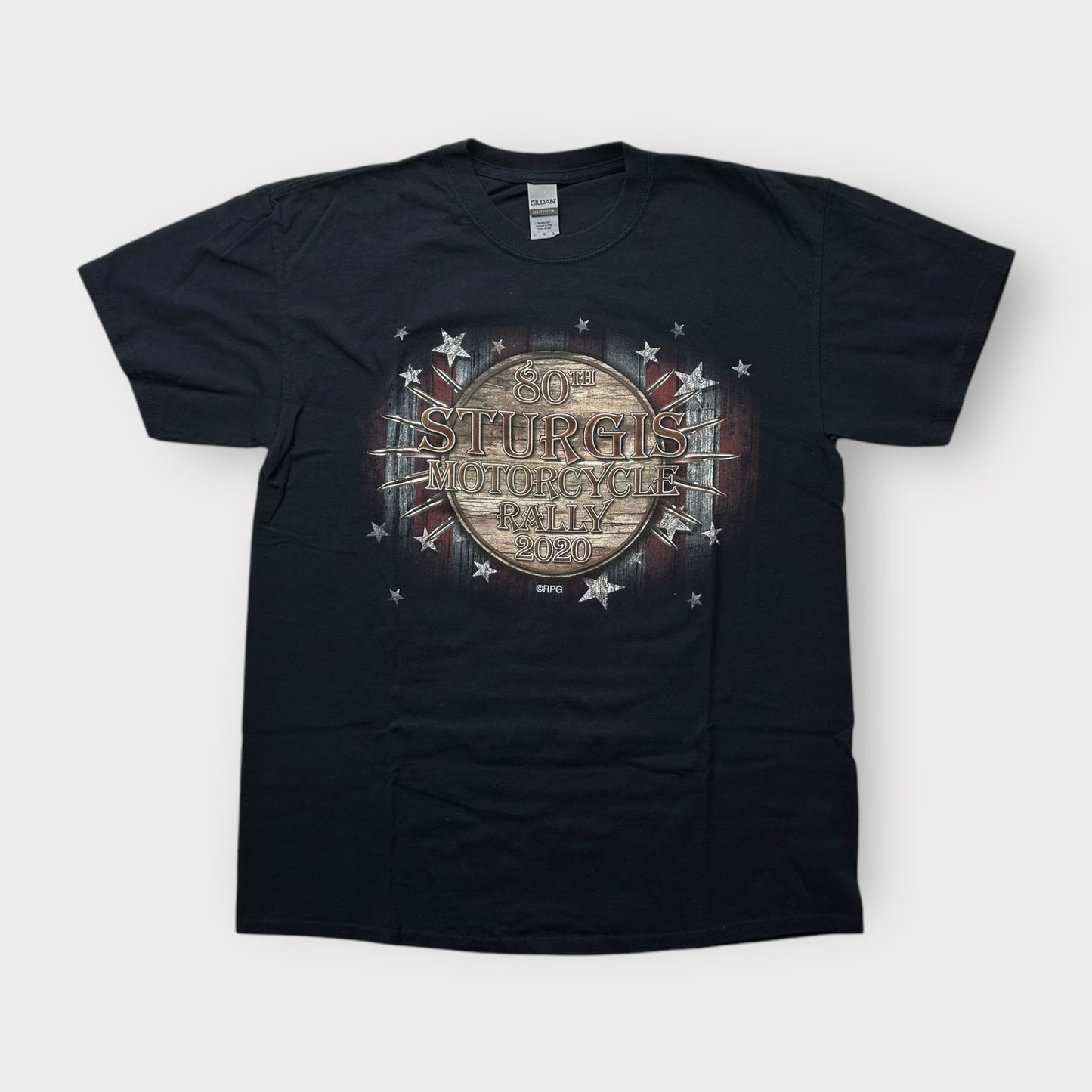 80th Sturgis Motorcycle Rally 2020 Men's T-Shirt - Black - Size L