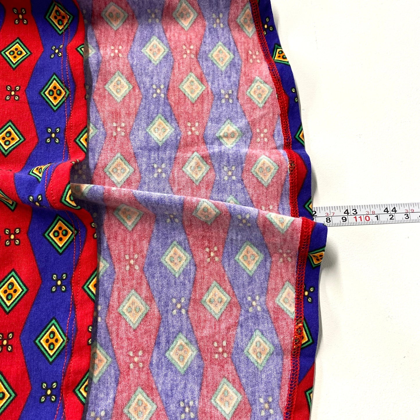 LuLaRoe Womens S Red/Blue Chevron Stripes 'Carly' S/s Swing Dress NWT