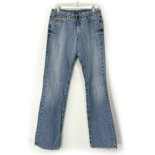 Lucky Brand Women's Elle Wide Leg Jeans – Comfortable Cotton Denim for Everyday Wear – Available in Blue – Size 6/29