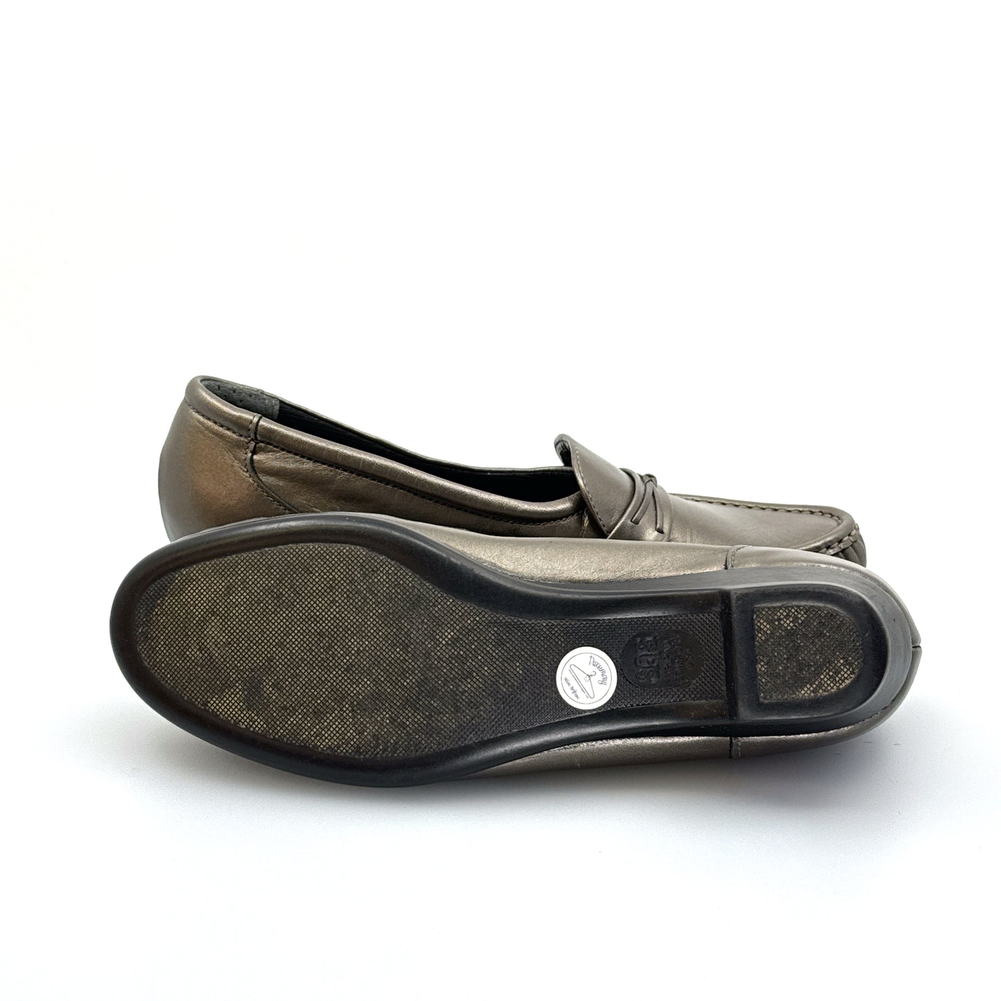 SAS Shoes | Womens Tripad Comfort Loafers | Color: Silver | Size: 8.5S | Pre-Owned