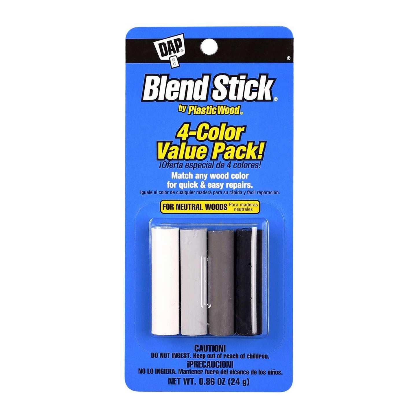 DAP | (2-Pack) Plastic Wood Filler Value Pack Neutrals Blend Sticks 0.86 oz. | NEW - | Buy at Parsimony Shoppes