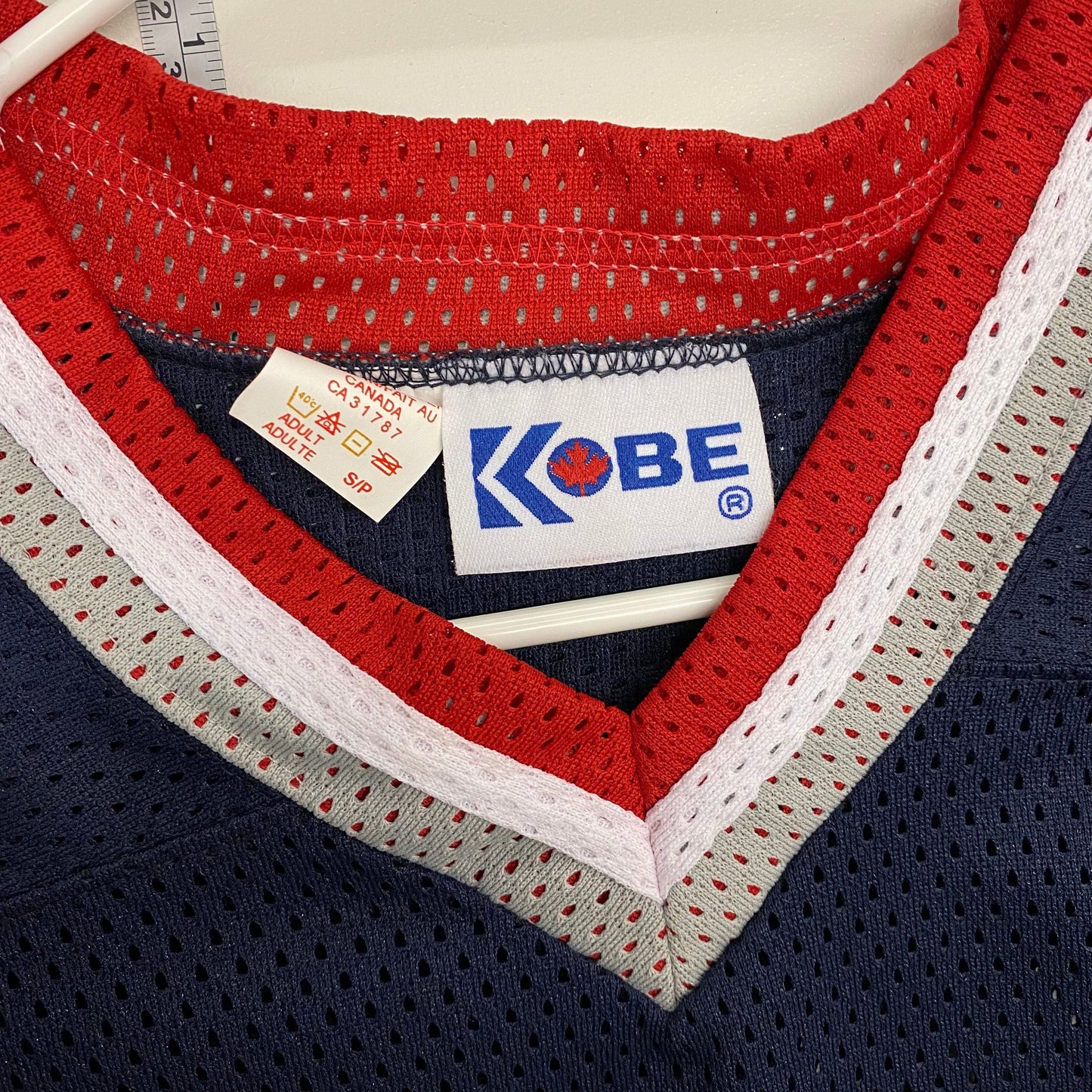 Kobe Size S Hockey Practice Jersey, NY Rangers Colors