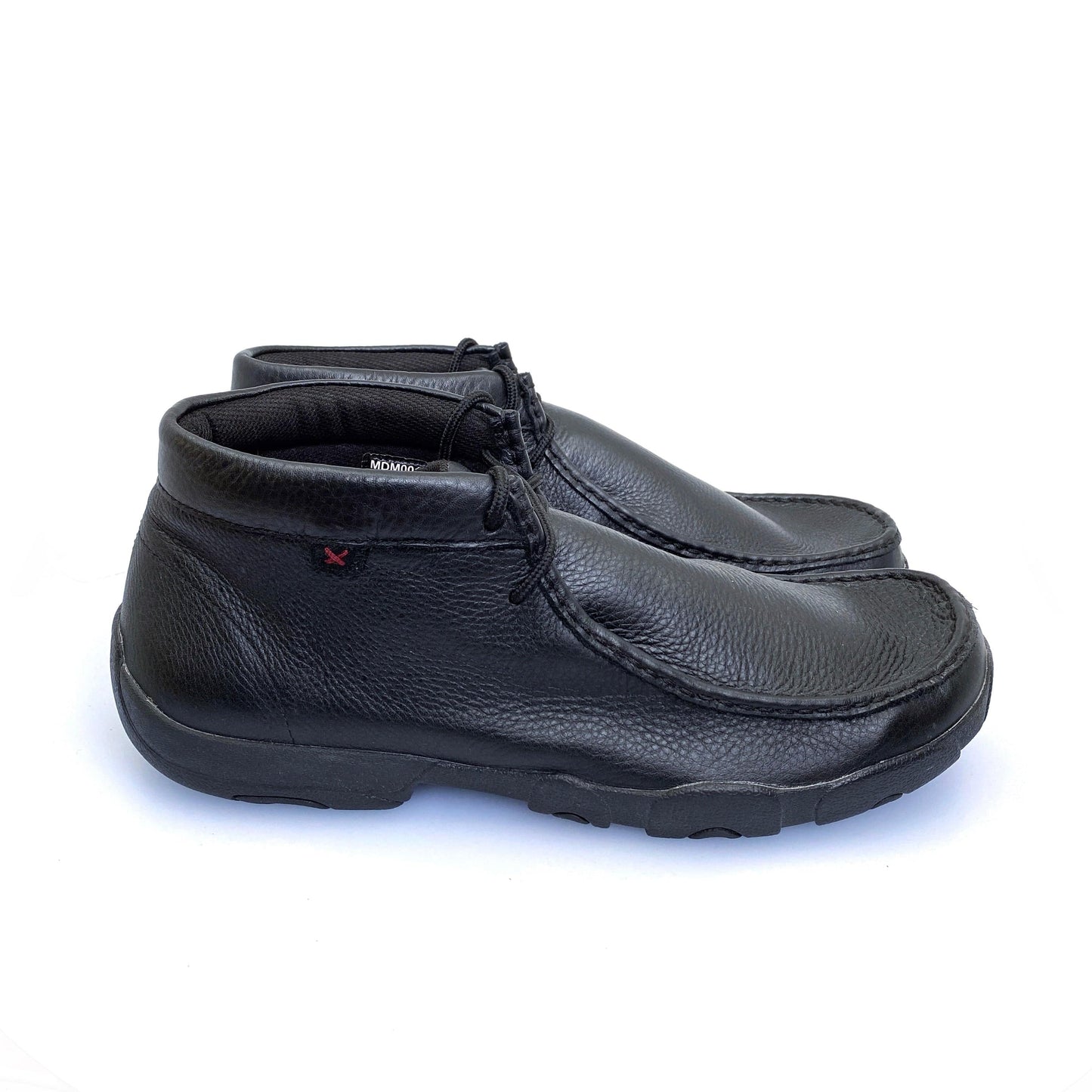 Twisted X Mens Driving Moc | Size 13M | Black Leather | MDM0016 | Pre-Owned