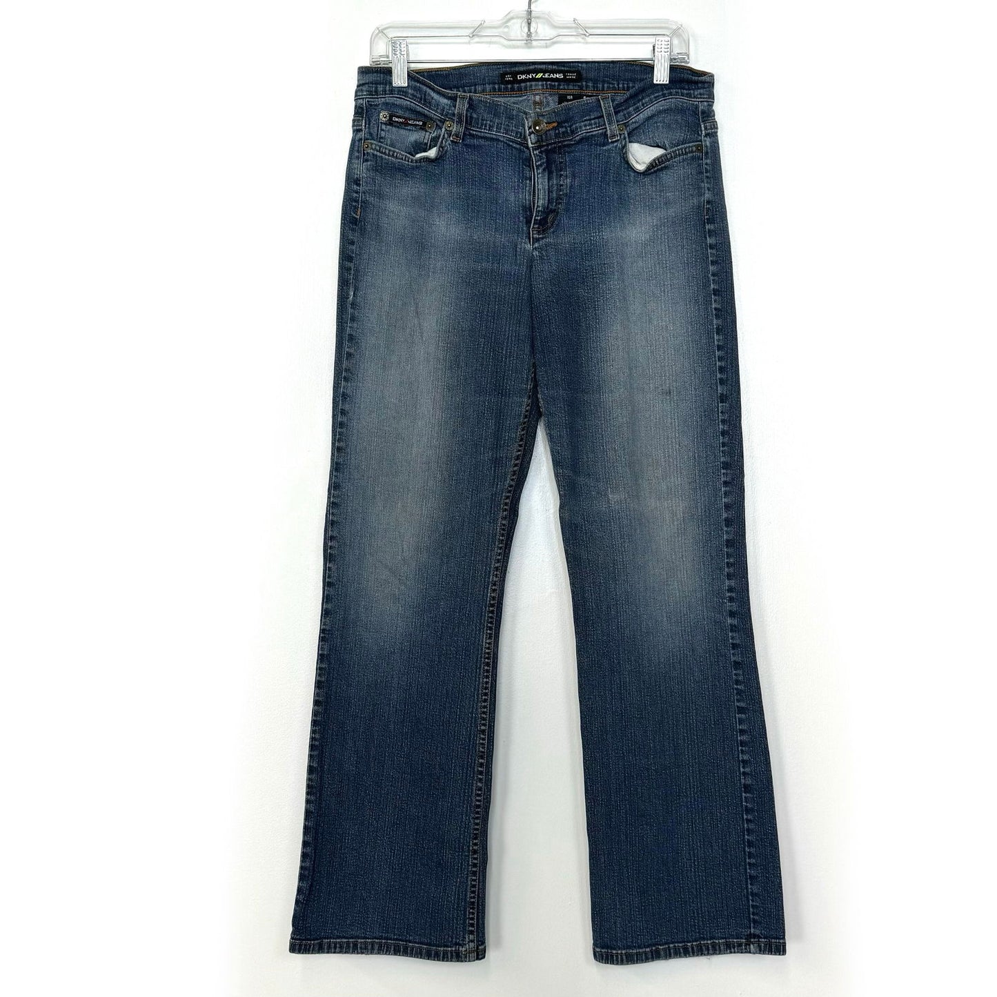 DKNY | Womens Denim Jeans ‘So•Low•Lita’ | Color: Blue | Size: 10R | Pre-Owned - | Buy at Parsimony Shoppes
