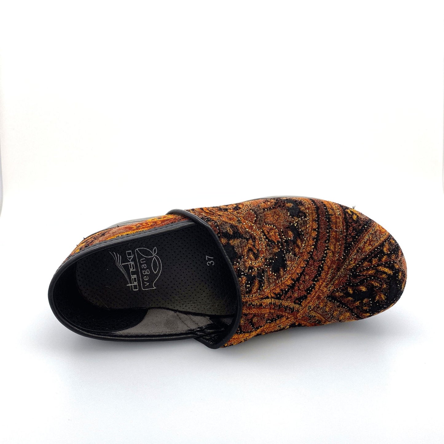 Dansko | Paisley Fabric Tapestry Comfort Shoes Clogs | Color: Multicolor | Size: 37 | Pre-Owned - | Buy at Parsimony Shoppes
