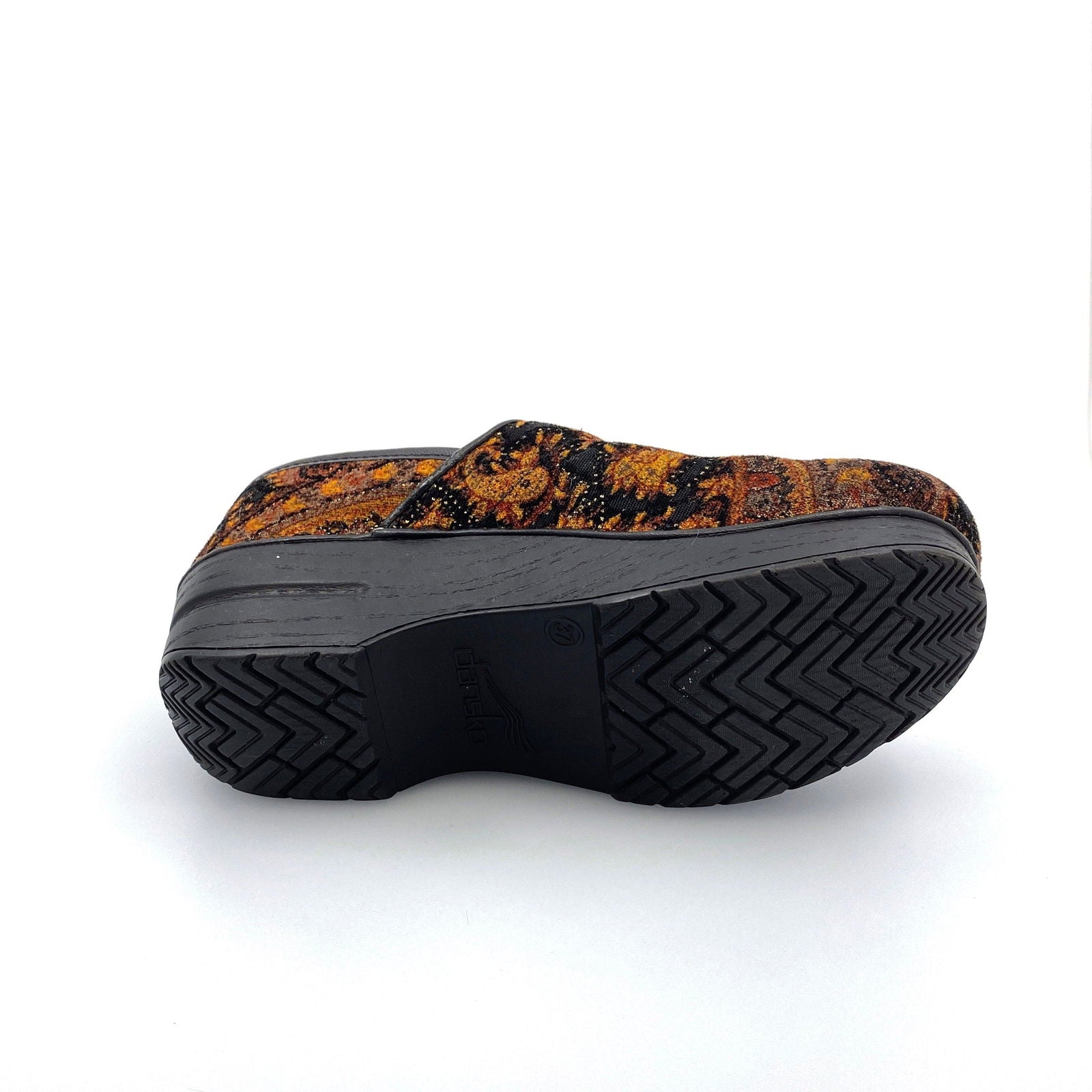 Dansko | Paisley Fabric Tapestry Comfort Shoes Clogs | Color: Multicolor | Size: 37 | Pre-Owned -  | Buy at Parsimony Shoppes