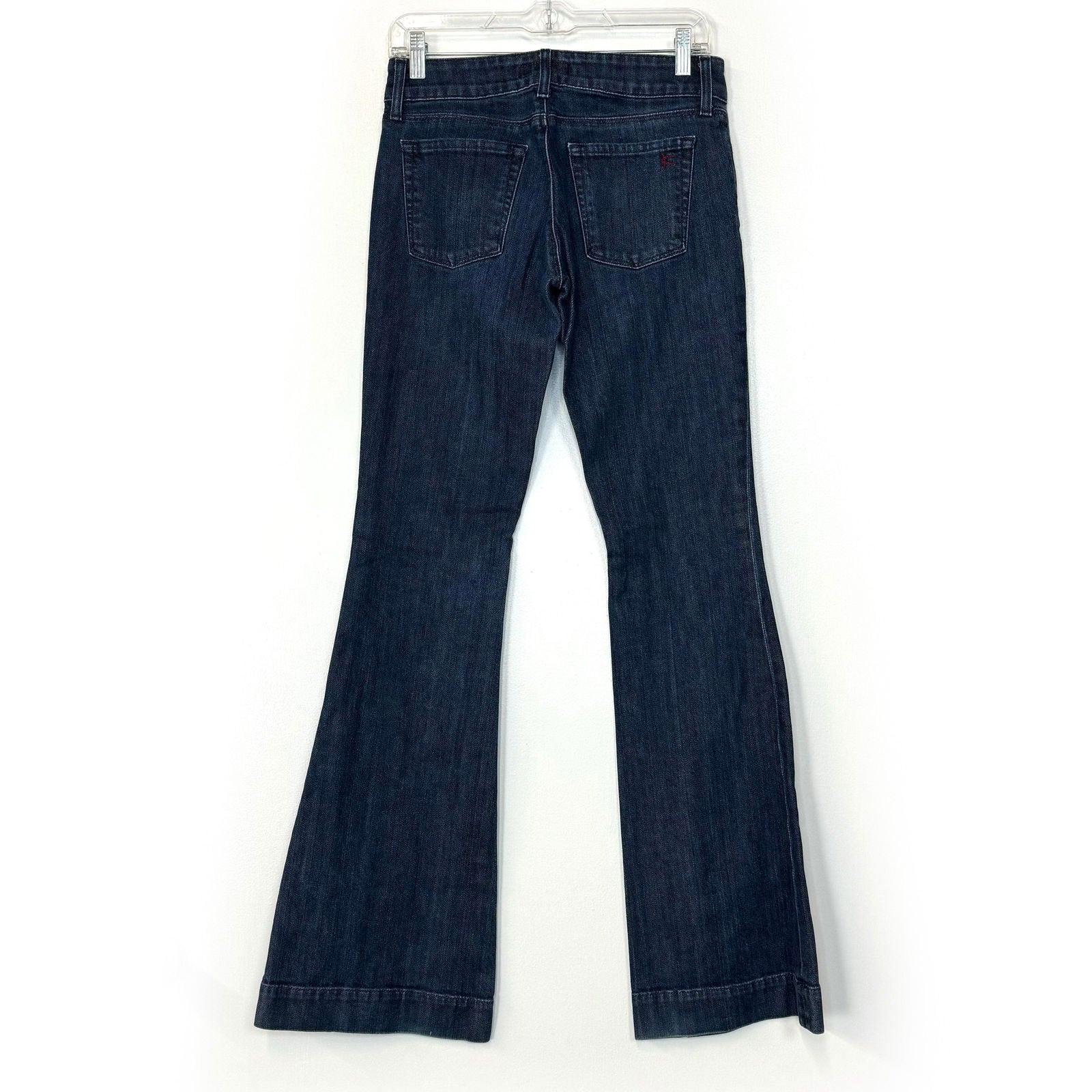 David Kahn | Womens Janis Bell Bottom Jeans | Color: Dark Blue | Size: 27 | GUC -  | Buy at Parsimony Shoppes