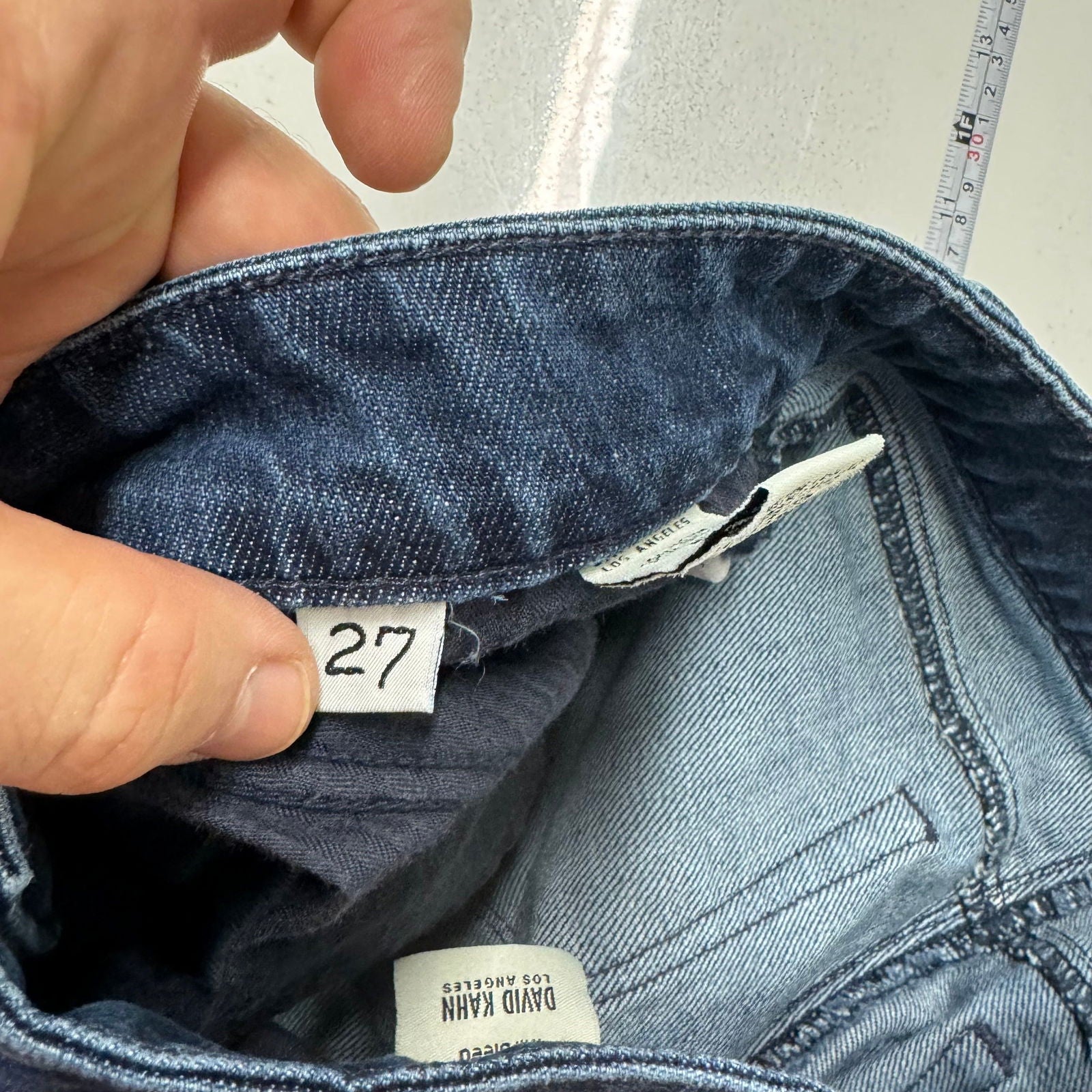 David Kahn | Womens Janis Bell Bottom Jeans | Color: Dark Blue | Size: 27 | GUC -  | Buy at Parsimony Shoppes