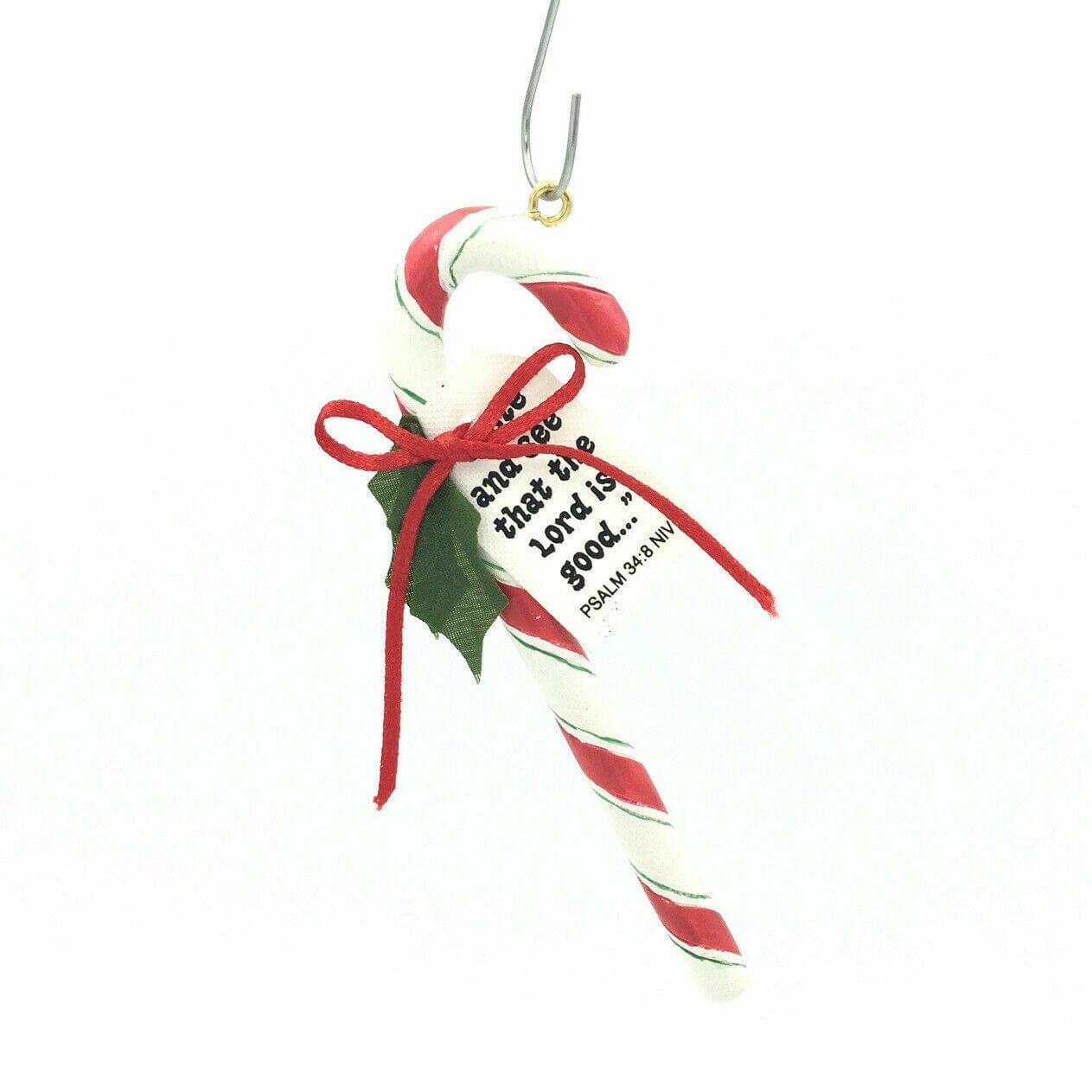 DaySpring Christmas Celebration Collection Candy Cane Tree Ornament #08004 - | Buy at Parsimony Shoppes