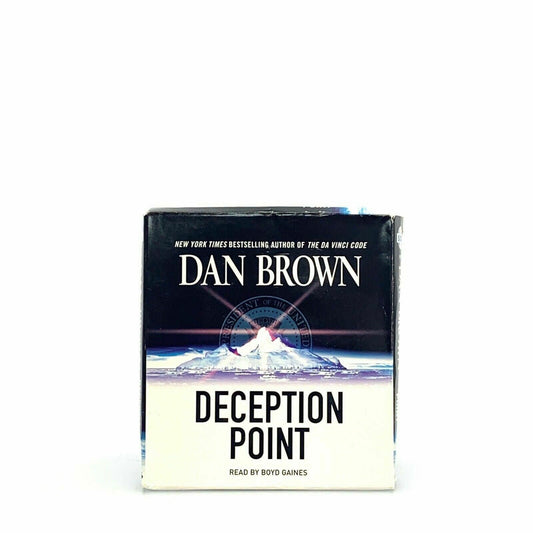 Deception Point by Dan Brown (2003, Compact Disc, Abridged edition) -  | Buy at Parsimony Shoppes