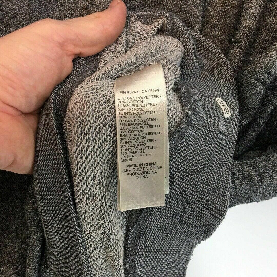 Diesel Womens D-Kasumi-B V Neck Batwing Dress Size S Gray Distressed - | Buy at Parsimony Shoppes