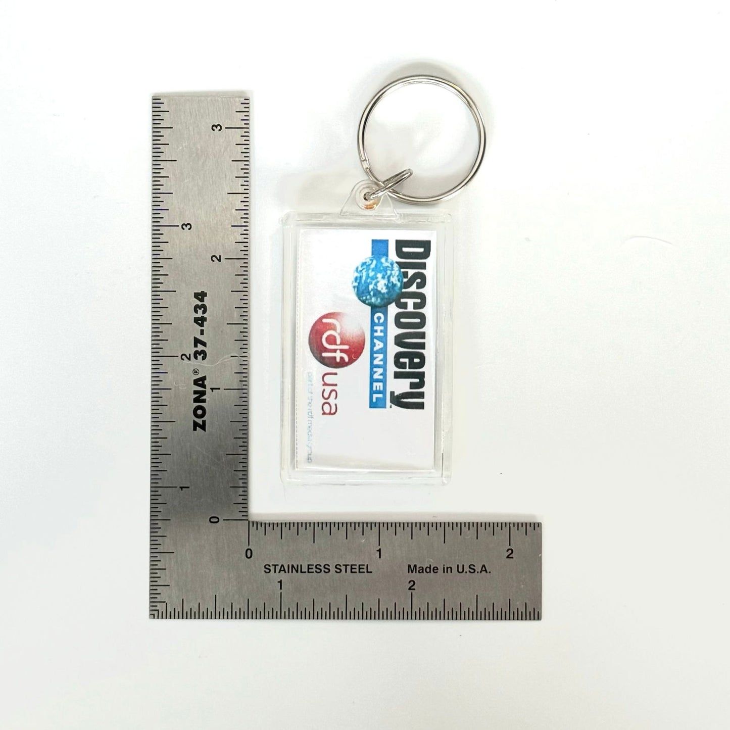 Discovery Channel | ‘The Detonators’ Keychain Key Ring Acrylic | Color: Clear | Pre-Owned - | Buy at Parsimony Shoppes