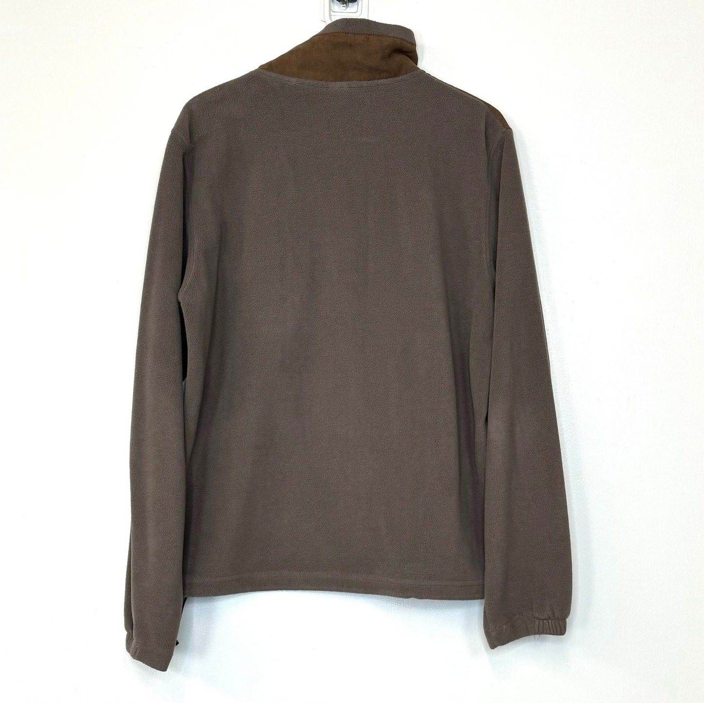 Ducks Unlimited | Mens Fleece Quarter-Zip Pullover | Color: Brown | Size: M | Pre-Owned - | Buy at Parsimony Shoppes