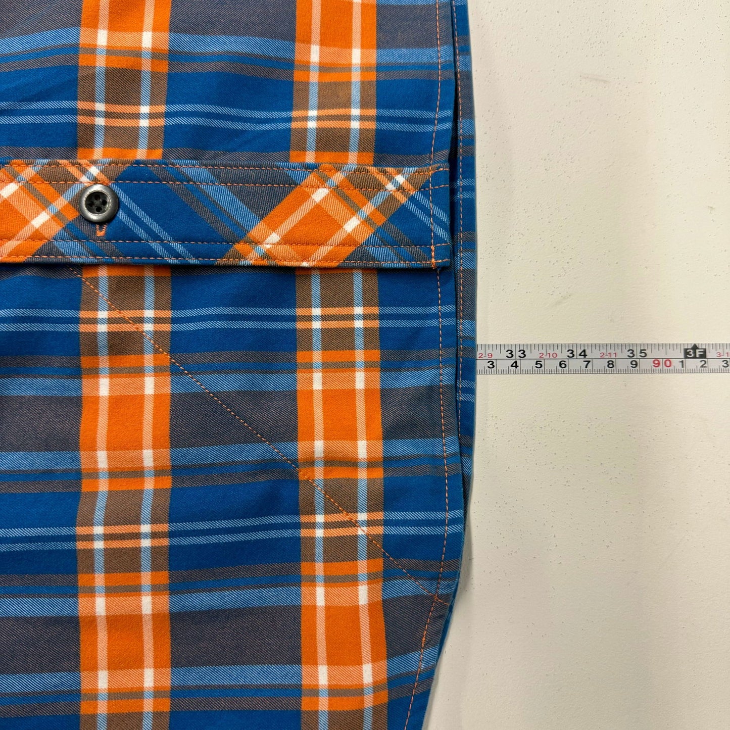 Duluth Trading | Alaskan Hardgear Standard Fit Plaid Flannel Shirt | | Color: Blue/Orange | Size: L | Pre-Owned - | Buy at Parsimony Shoppes