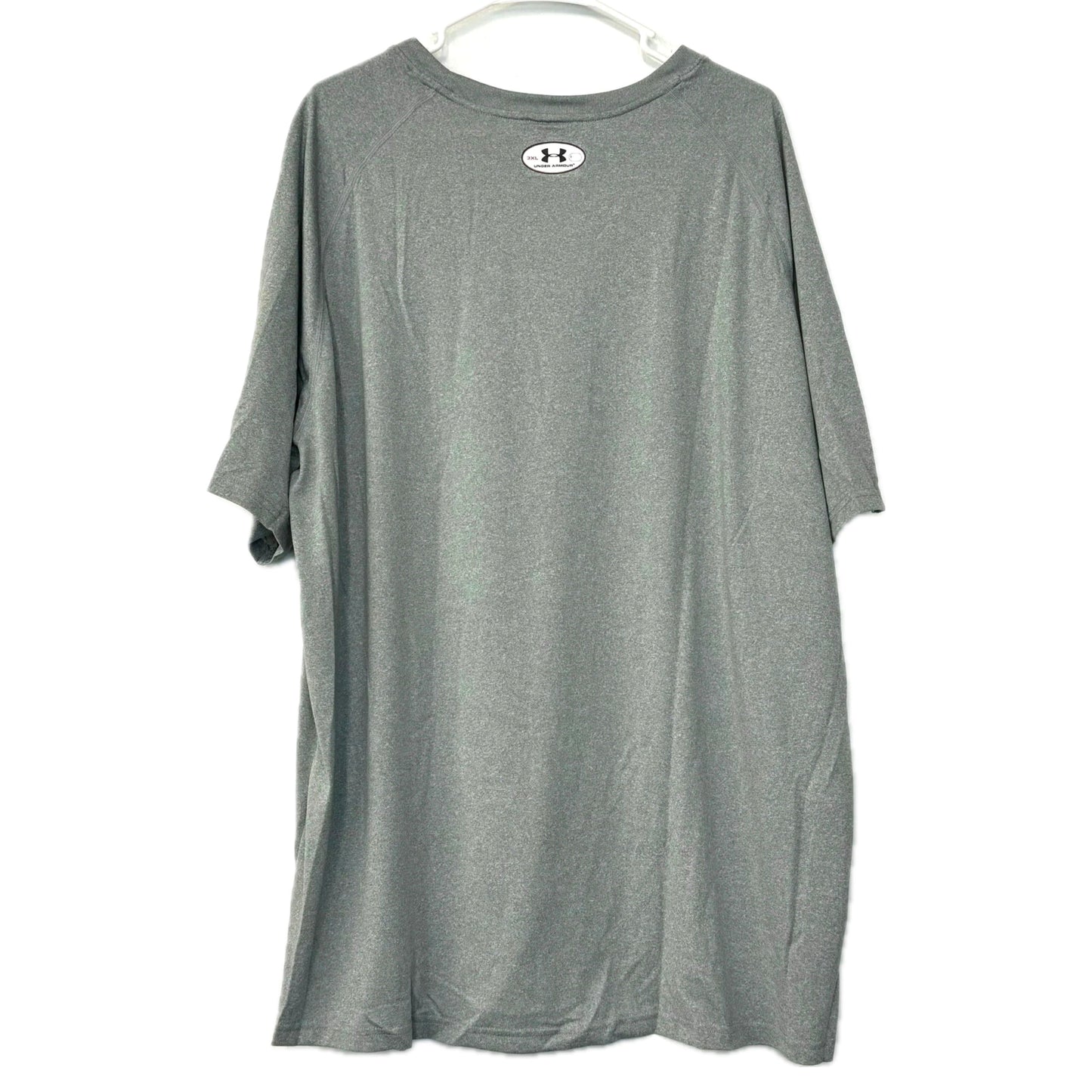 Under Armour Heatgear | Mens Loose Fit Poly Top S/s T | Color: Heather Gray | Size: 2XL | NWT
