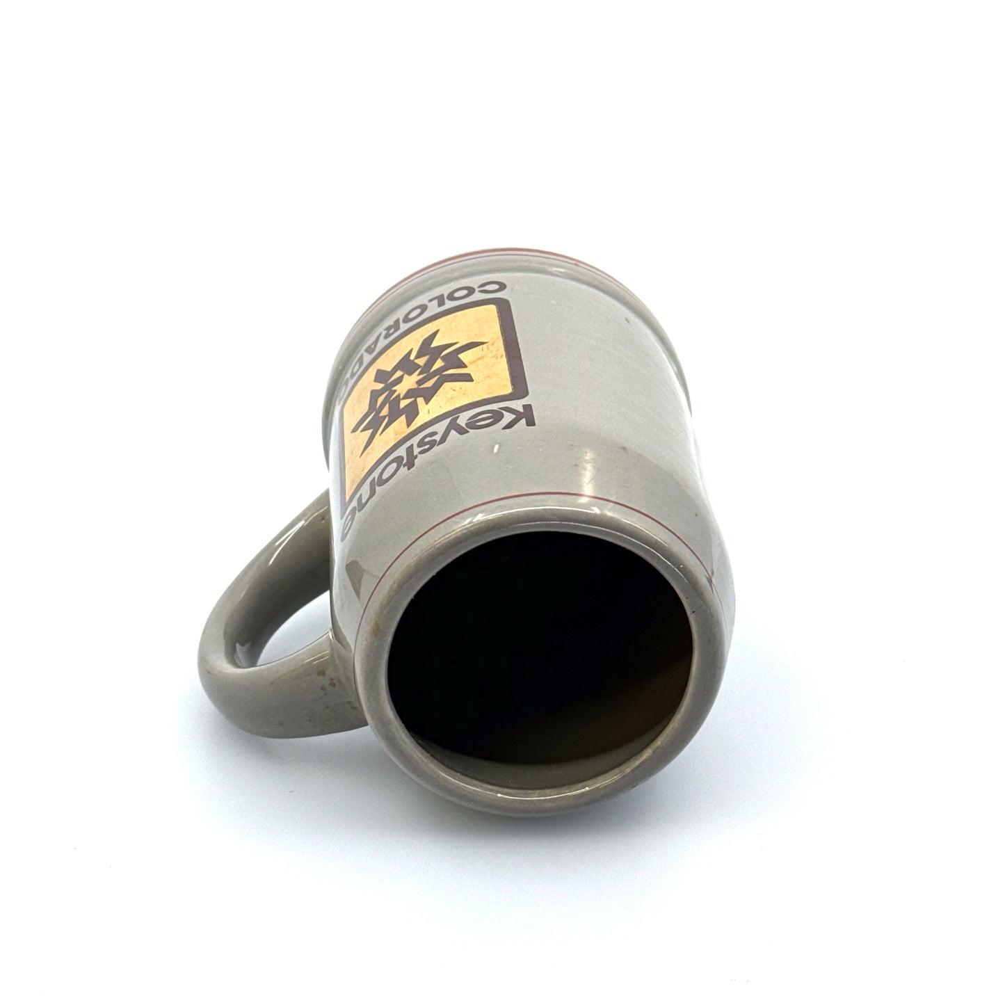 Keystone Colorado | Collectible Drinking Mug | Color: Grey/Gold | Pre-Owned