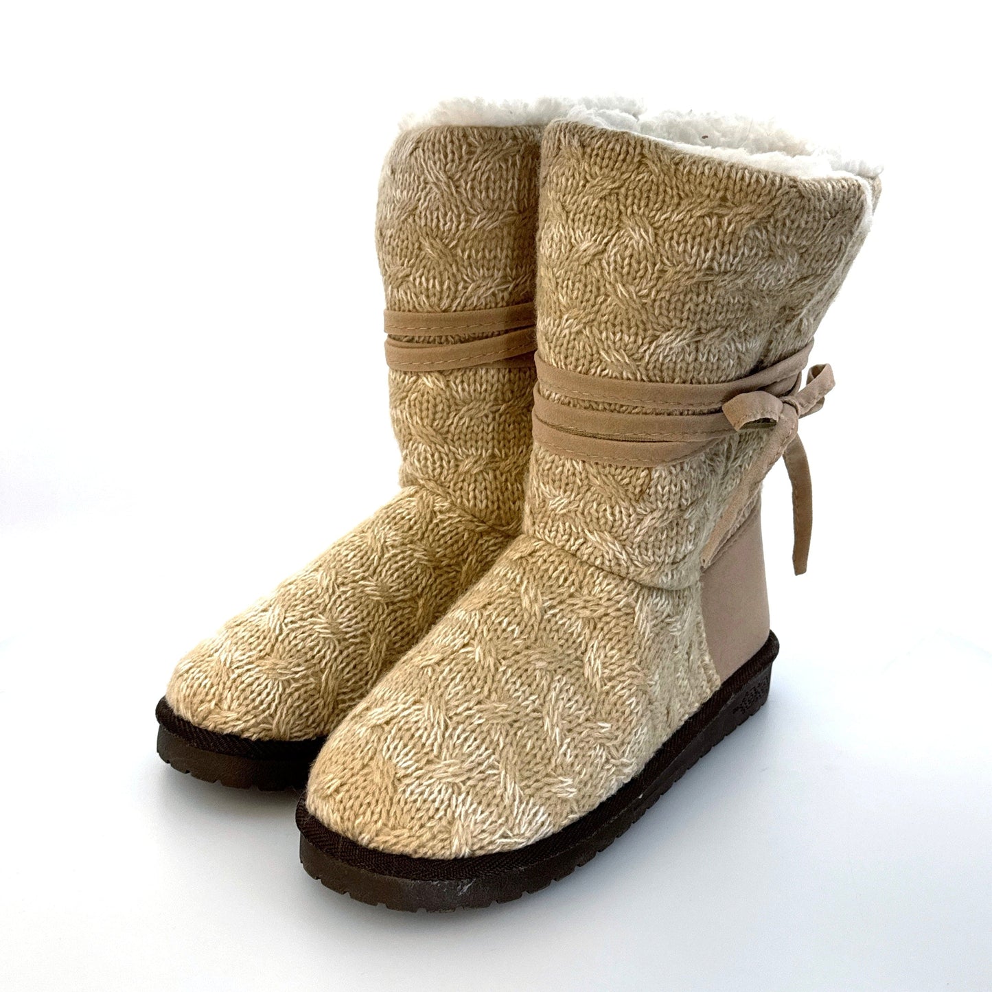 Muk Luks Essentials | Womens Clementine Boot | Color: Beige/Fawn Marl | Size: 6 | NWT