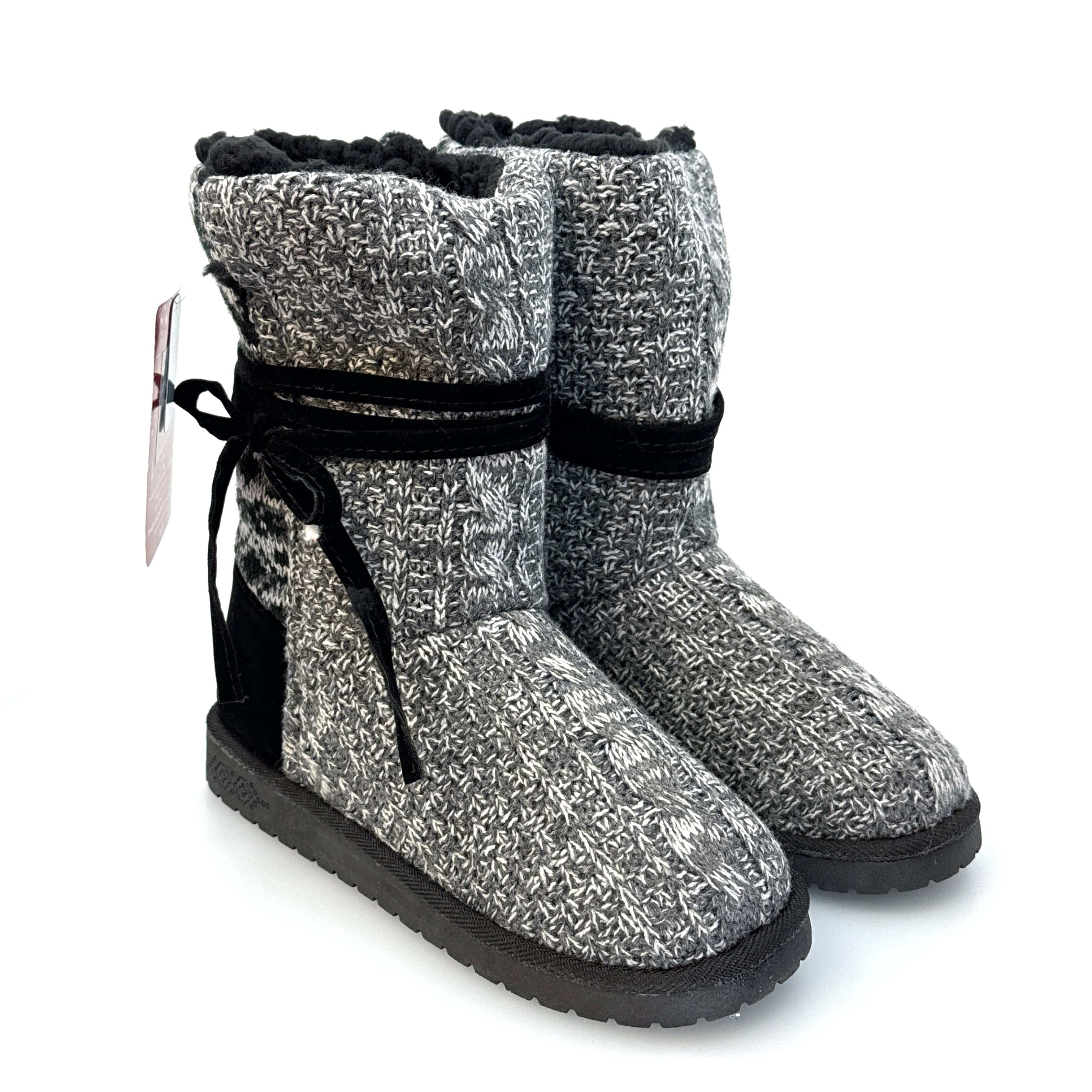 Muk Luks Gray June Boot NWT Sz outlet 9