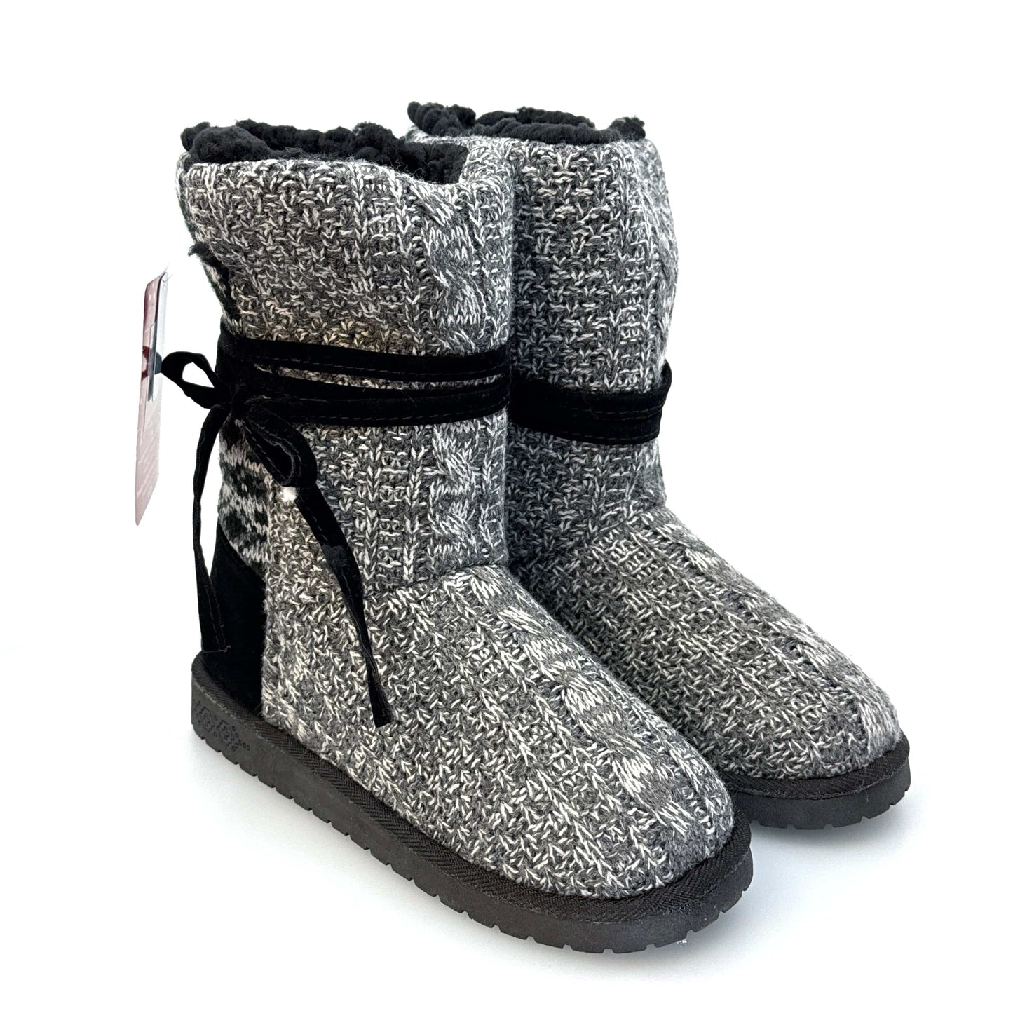 Muk Luks Essentials | Womens Clementine Boot | Color: Dark Gray | Size: 6 | NWT