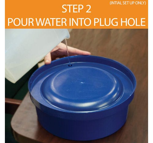 K&H Cooling Feeder Dog Bowl, 12 Cups (96 Fl Oz.)