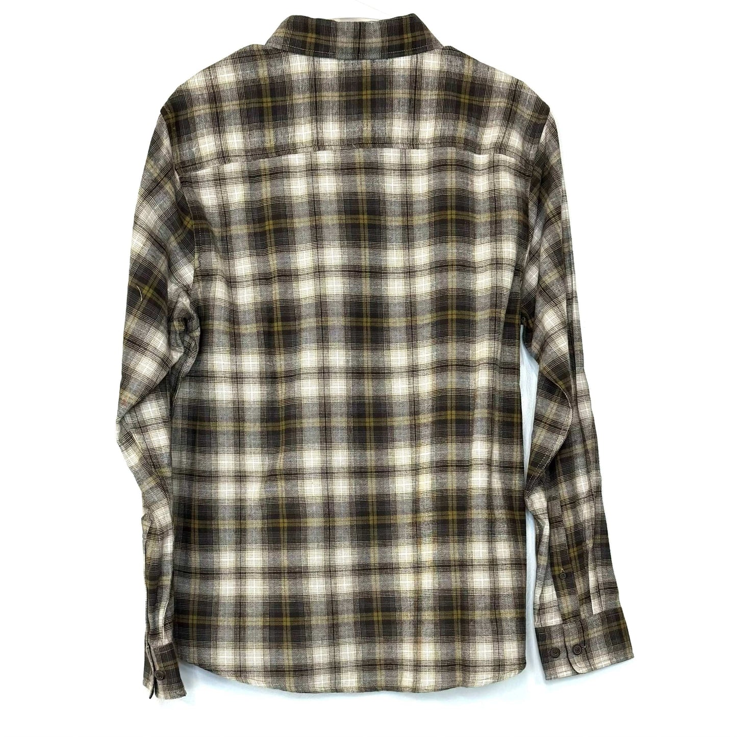 North River | Plaid Print Button-Down Flannel L/s Shirt | Color: Butternut | Size: M | NWT