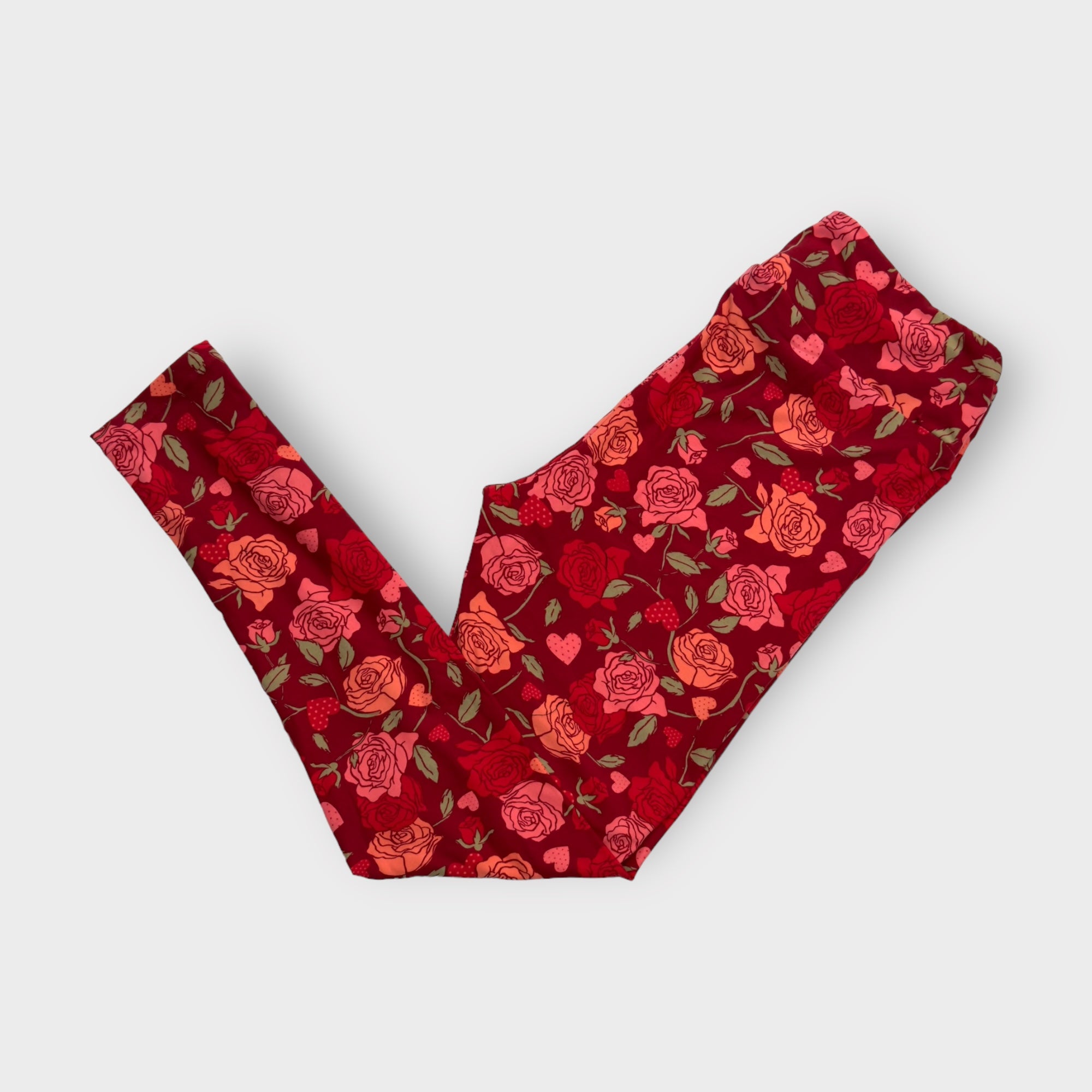 Lularoe happy hearts leggings best sale