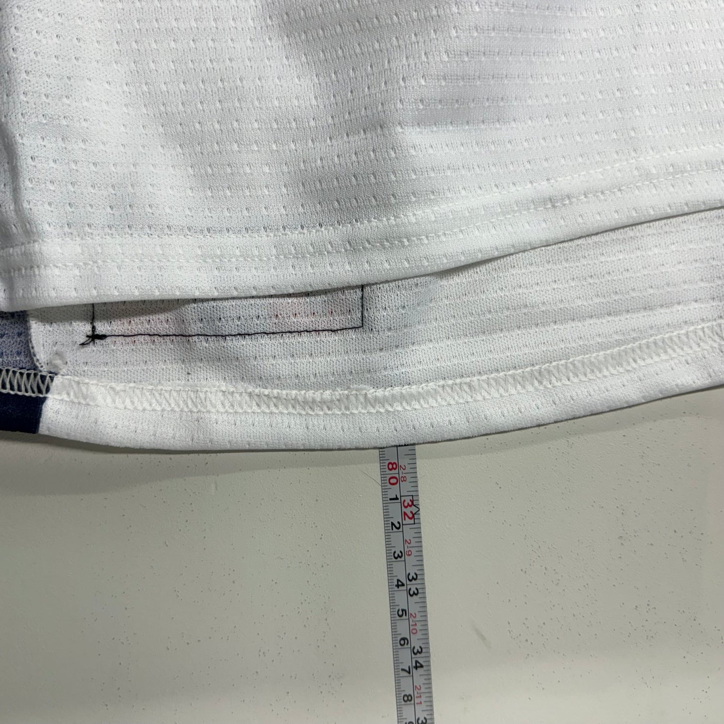 Players Bench | SP flo-Knit Hockey Jersey | Color: White/Blue/Gold | Size: M | NEW