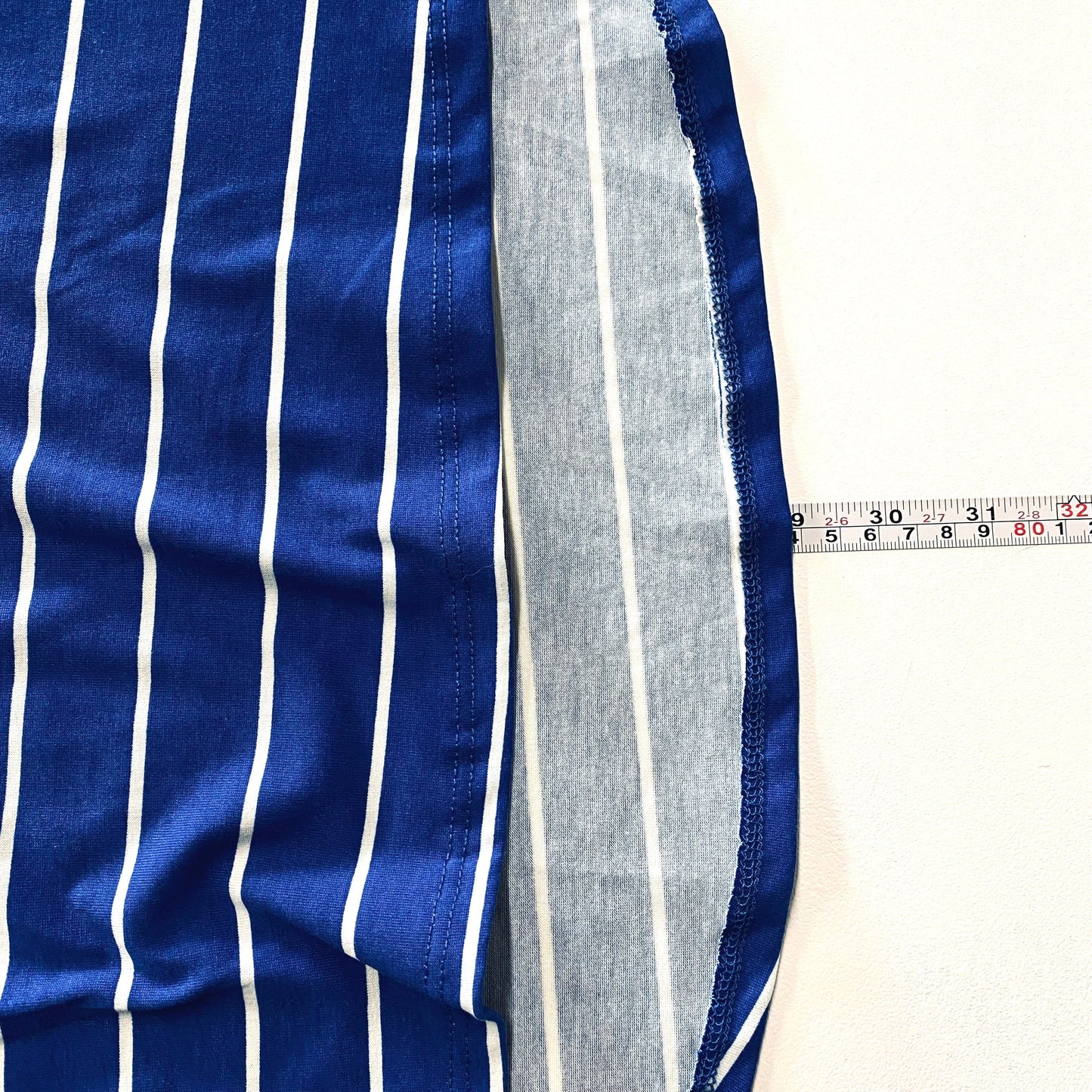 LuLaRoe Womens M Blue/White Stripes Classic T S/s Top NWT