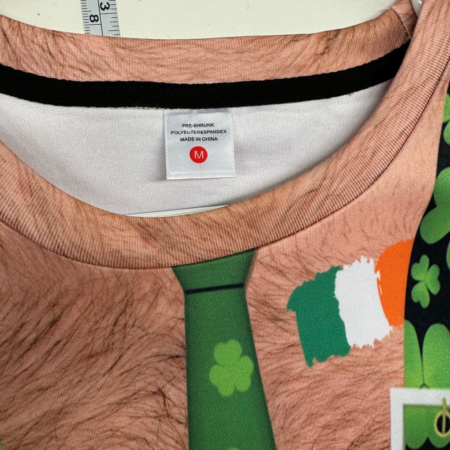 St. Patrick's Day Men's Novelty Pullover Sweatshirt - Size M - Multicolor