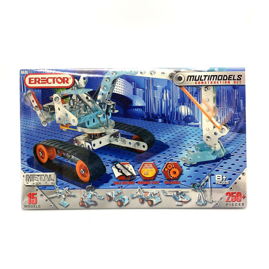 ERECTOR Multimodels Construction Set - 250 Pieces 15 Models -  | Buy at Parsimony Shoppes