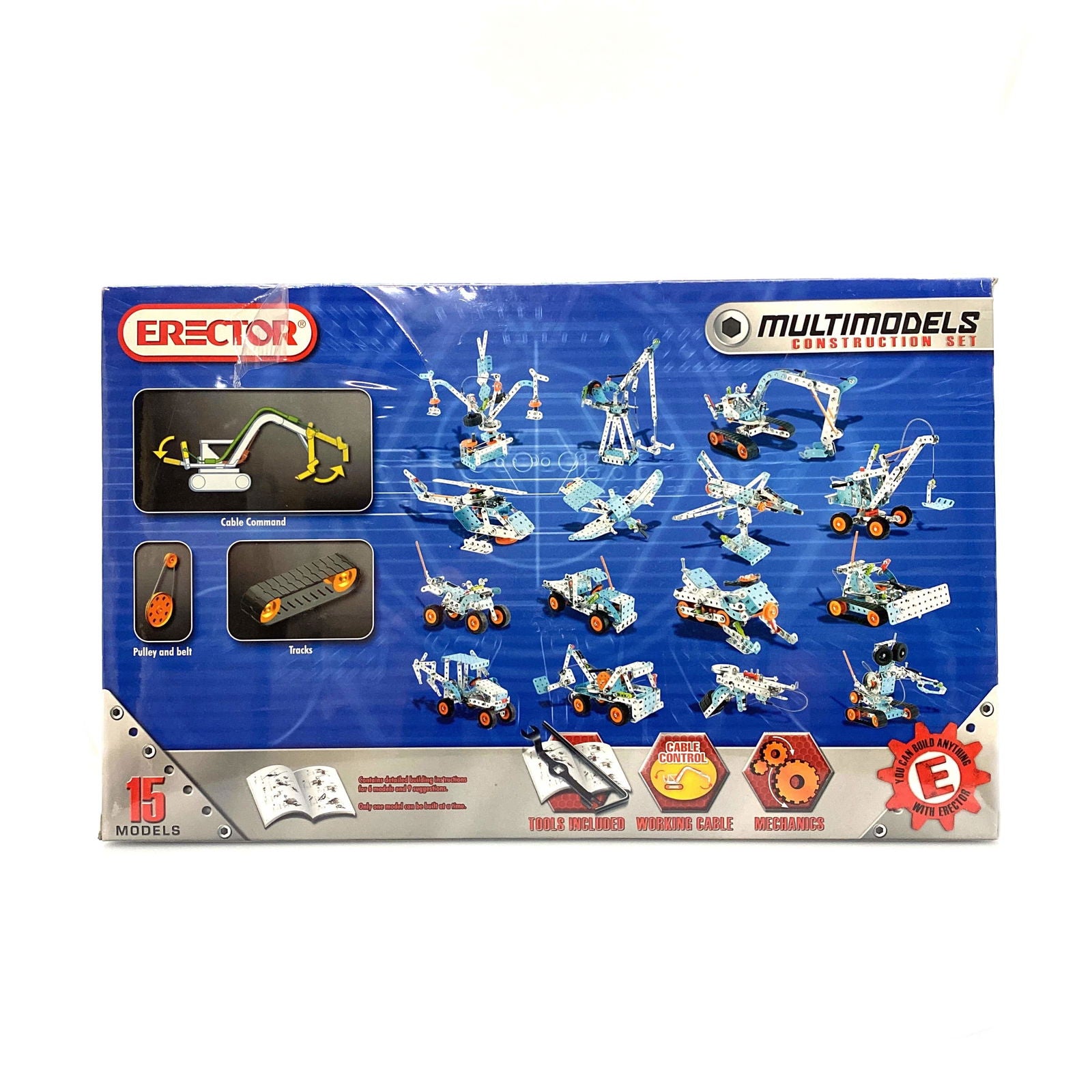 ERECTOR Multimodels Construction Set - 250 Pieces 15 Models -  | Buy at Parsimony Shoppes