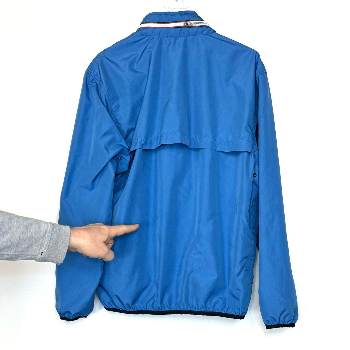 Eddie Bauer | Mens Windbreaker Jacket | Color: Blue | Size: S | GUC - | Buy at Parsimony Shoppes