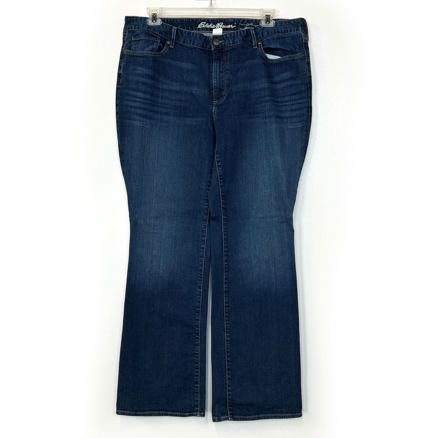 Eddie Bauer | Womens Curvy Bootcut Jeans | Color: Blue | Size: 20 | Pre-Owned - | Buy at Parsimony Shoppes