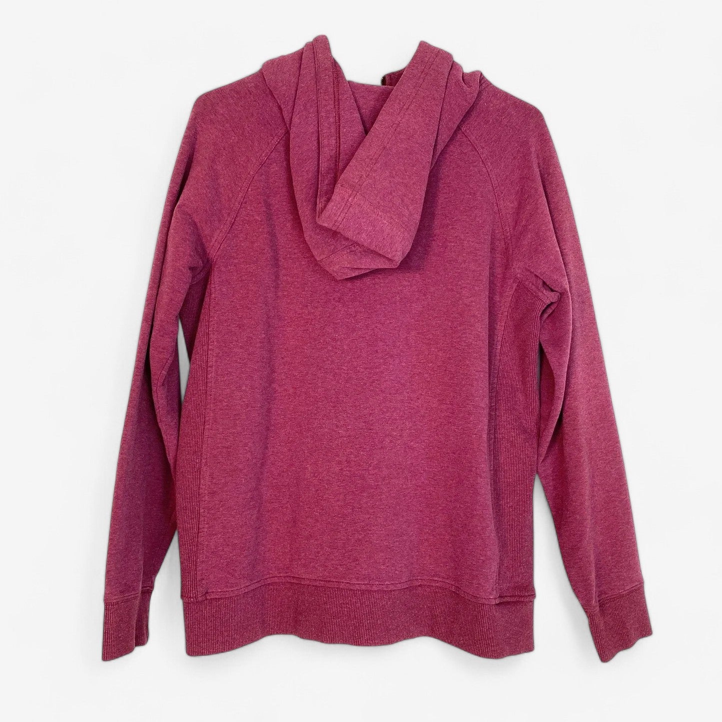 Eddie Bauer Womens Size L Purple Active Sweater Full Zip-Up L/s