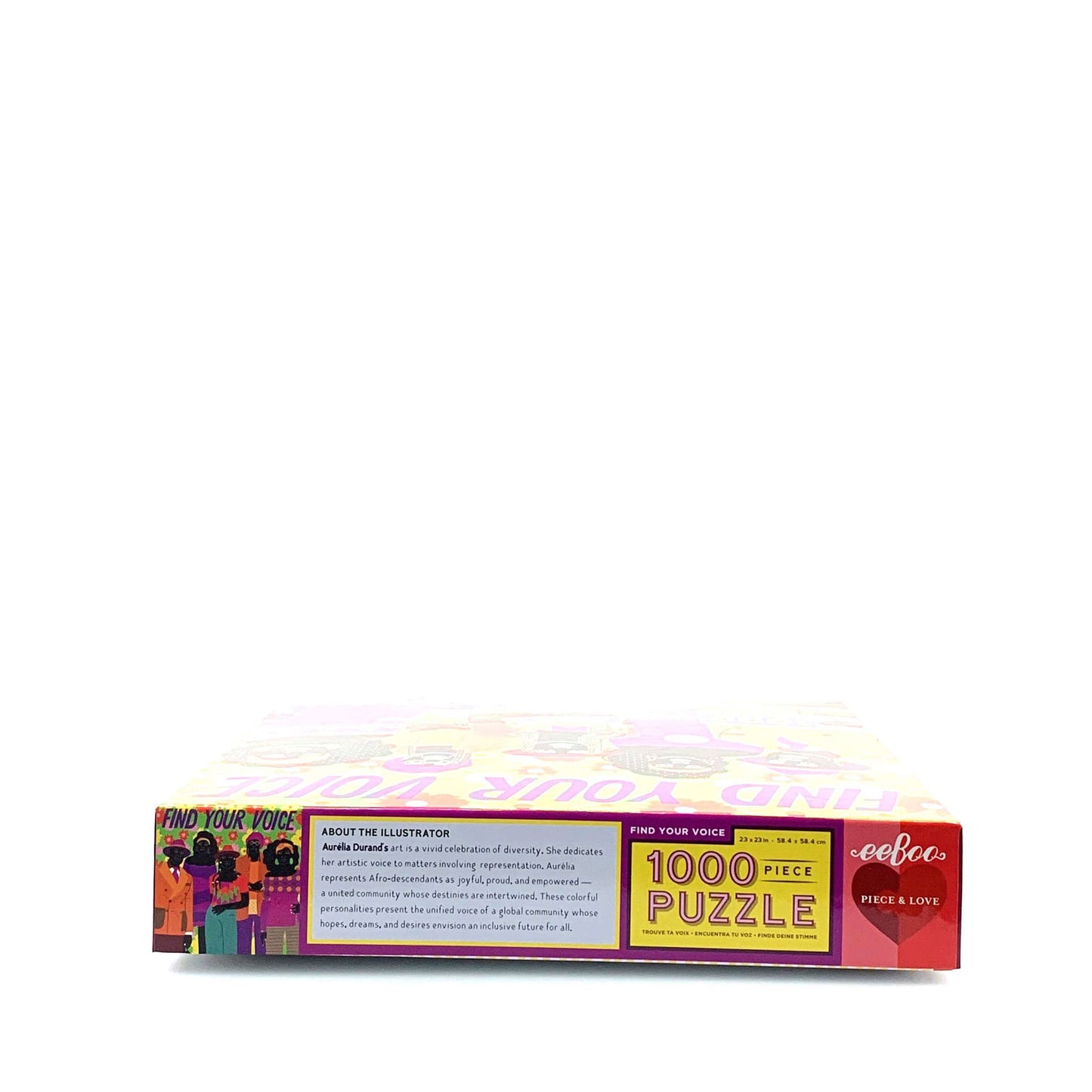 Eeboo | ‘FIND YOUR VOICE’ Jigsaw Puzzle 1000 Pc | Multi-Color | NIB - | Buy at Parsimony Shoppes