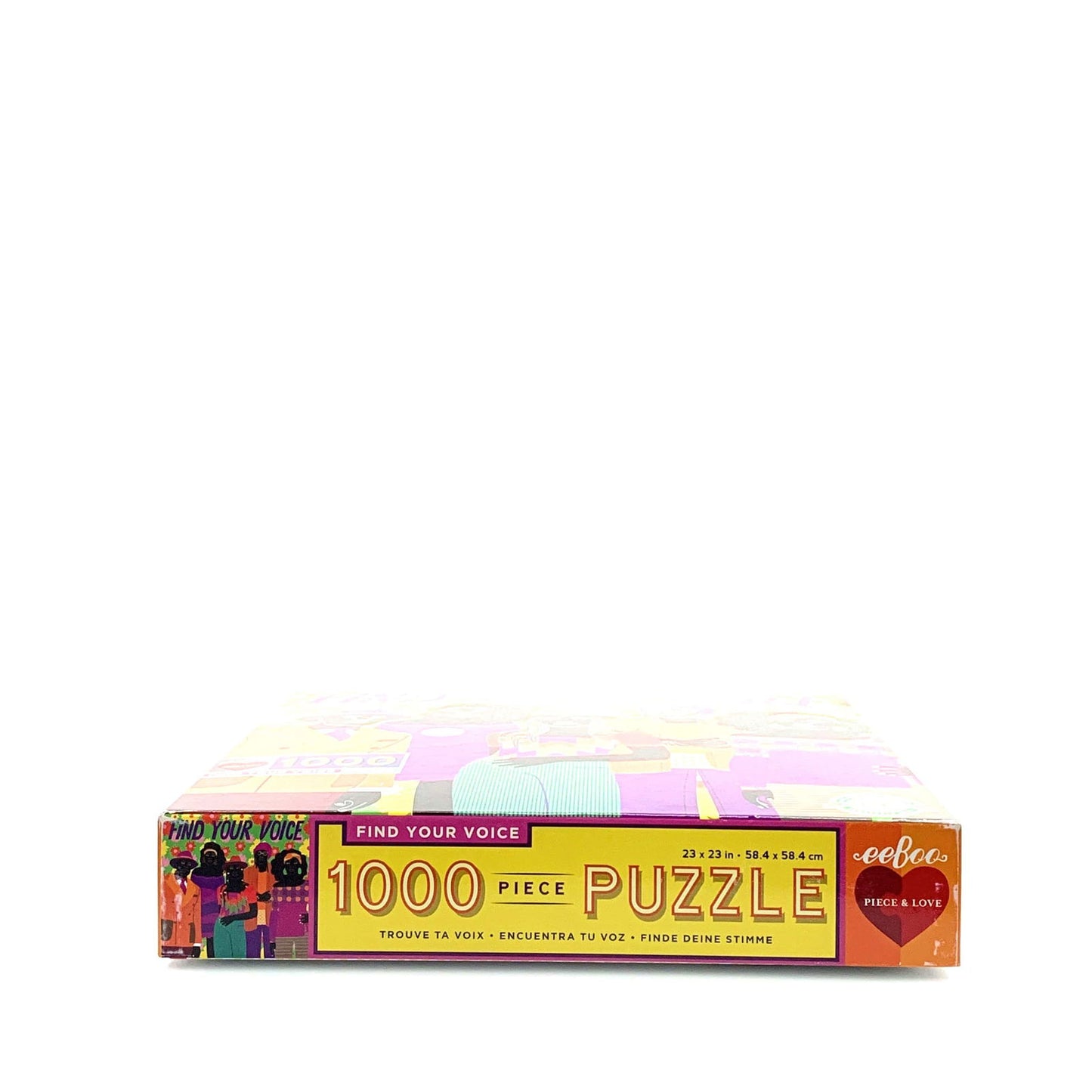 Eeboo | ‘FIND YOUR VOICE’ Jigsaw Puzzle 1000 Pc | Multi-Color | NIB - | Buy at Parsimony Shoppes
