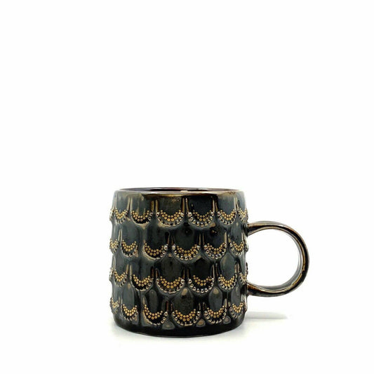 Elegant Starbucks Golden Scales Anniversary Cup - 10 fl oz, Brown/Gold, Ceramic -  | Buy at Parsimony Shoppes