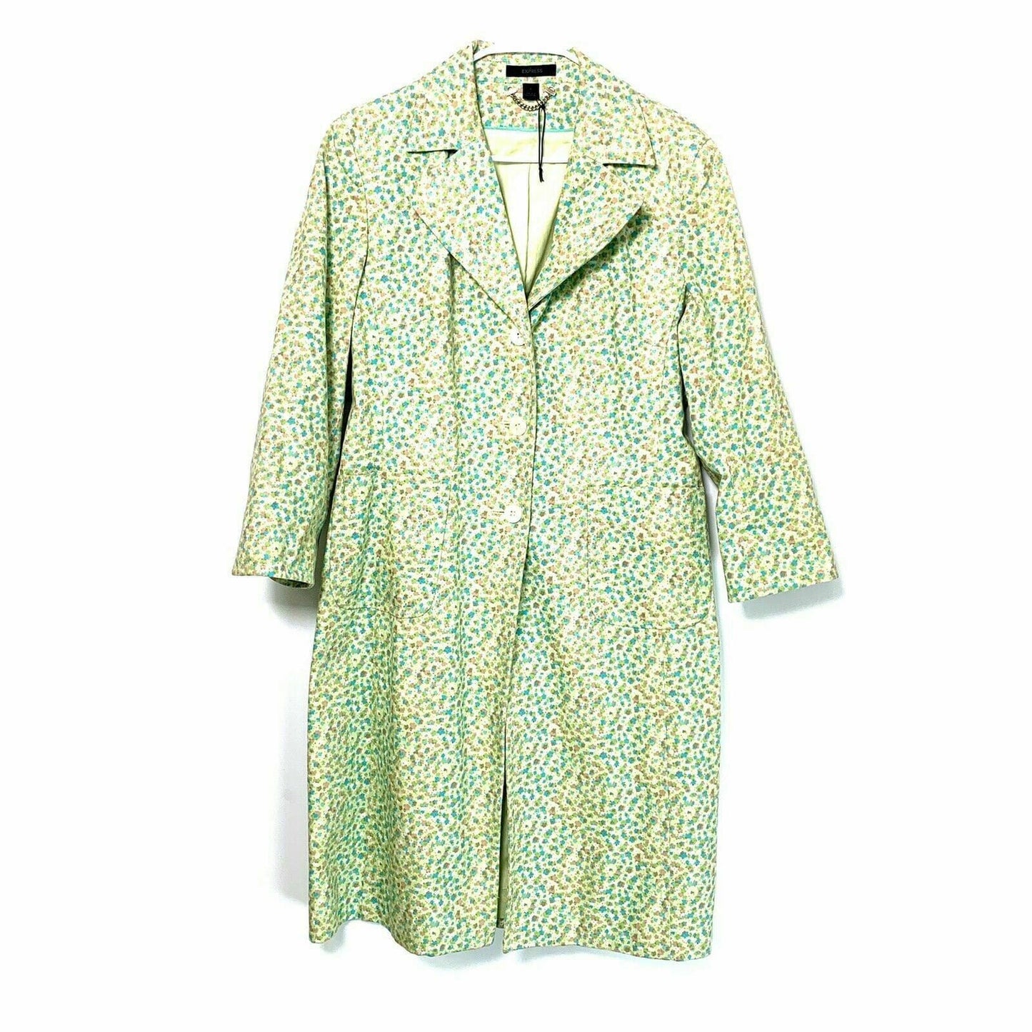 Enchanting Express Womens Long Floral Coat - Size Large NWOT - | Buy at Parsimony Shoppes