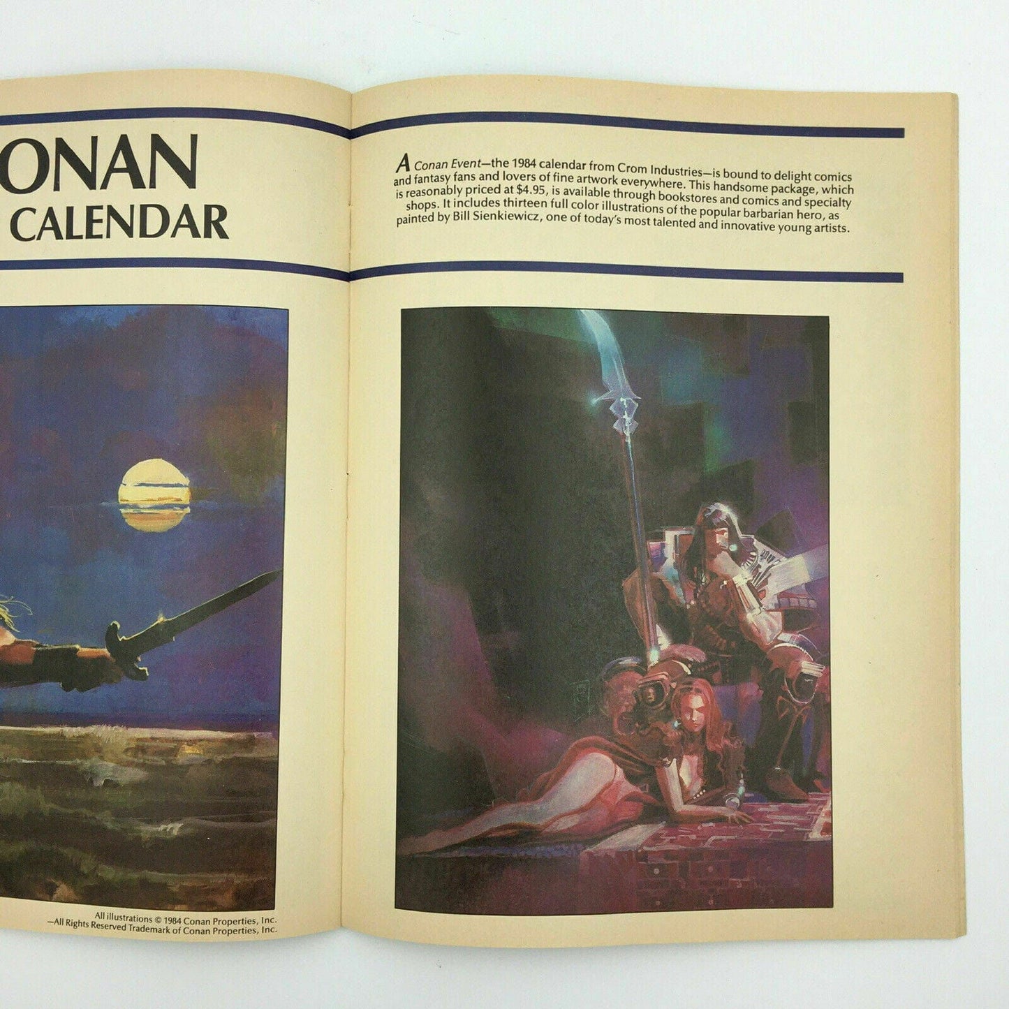Epic The Marvel Magazine Of Fantasy & Science Fiction February 1984 - | Buy at Parsimony Shoppes