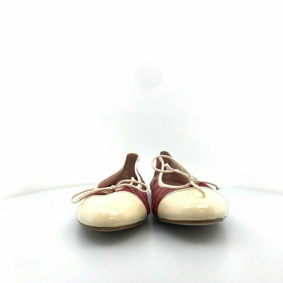 Euforia Bailarinas Womens Edith Quilted Ballet Flats Size 9 Red/White - | Buy at Parsimony Shoppes